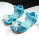 Girls crystal shoes rhinestone single shoes