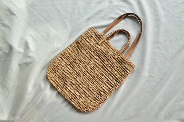 Post Crochet Women's Summer Straw Woven Bag Shoulder Bag