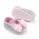 Newborn Princess Shoes Baby Shoes Soft Soled Baby Shoes Bow Princess Shoes Single Shoes